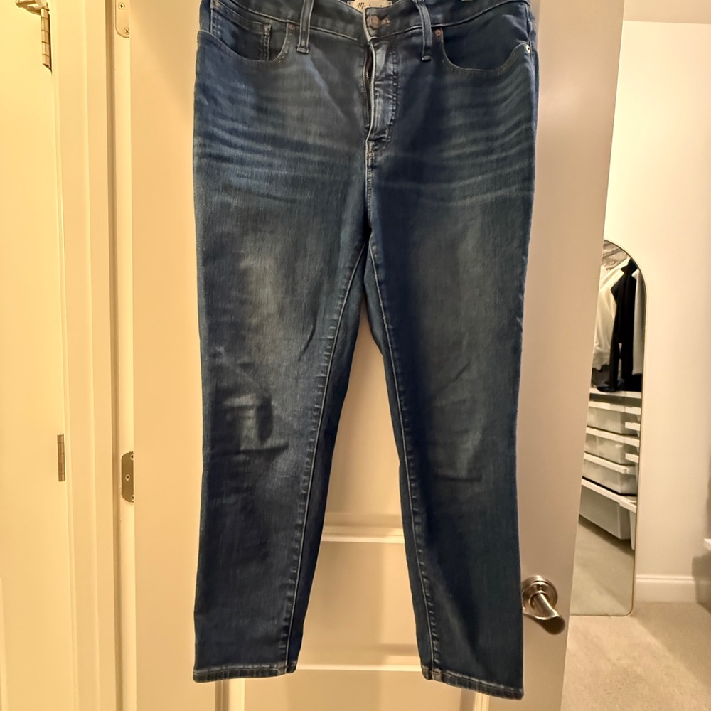 Madewell Curvy High-Rise Skinny Jeans 32 Petite
